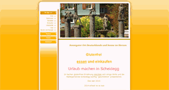 Desktop Screenshot of glutenfrei-scheidegg.info
